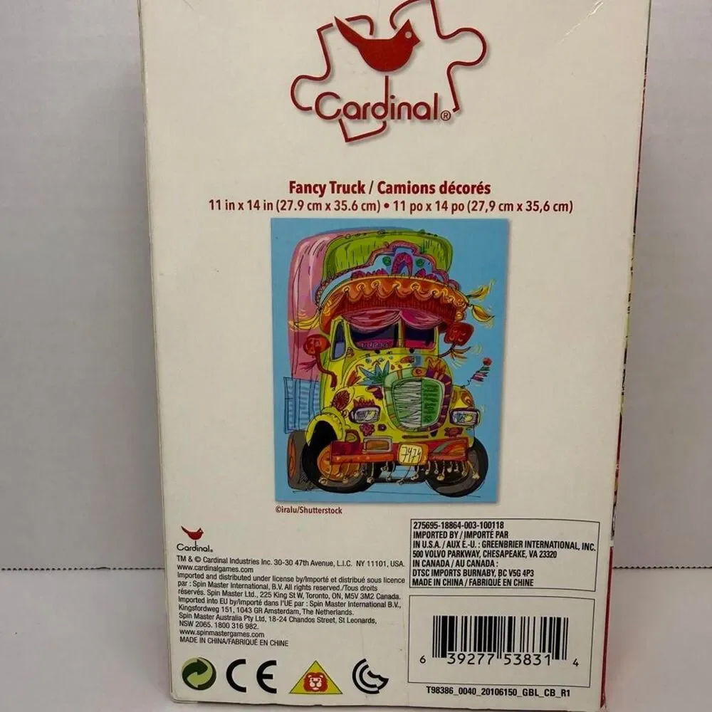 Cardinal 300 Piece Puzzle Jigsaw Puzzle